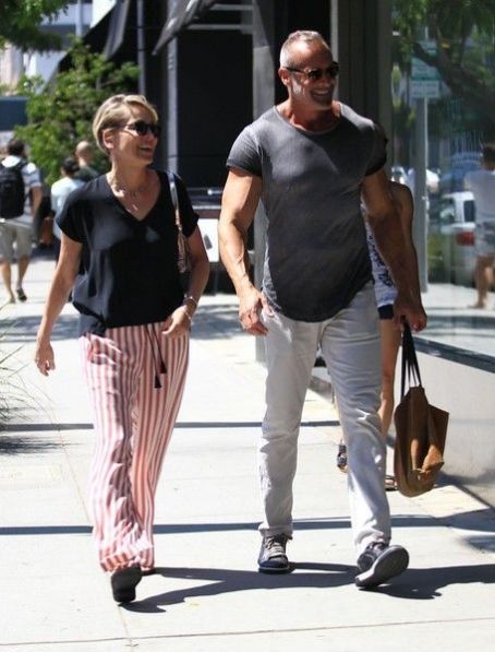 Sharon Stone and a male friend are spotted out shopping in ...