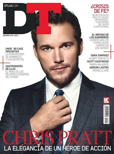 Chris Pratt, DT Magazine June 2015 Cover Photo - Spain