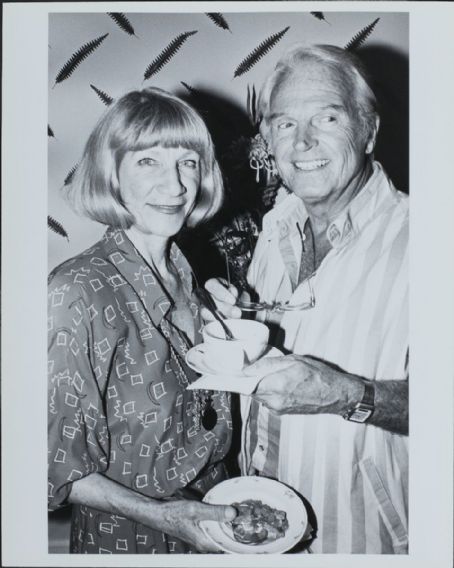 Dennis Patrick (I) and Barbara Cason