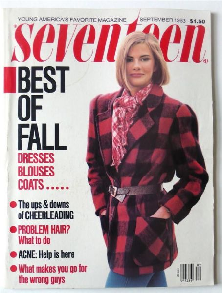 Seventeen Magazine September 1983 Cover Photo - United States