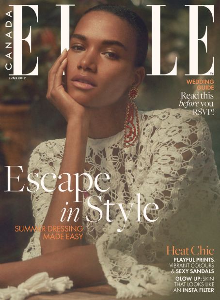 Arlenis Sosa, Elle Magazine June 2019 Cover Photo - Canada