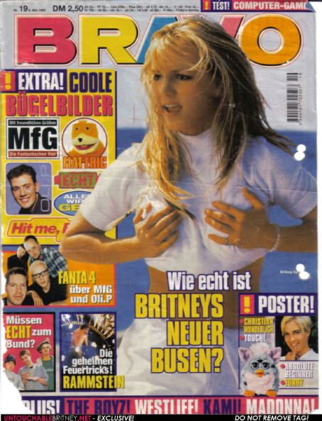 Britney Spears - Bravo Magazine Cover [Germany] (19 May 1999)
