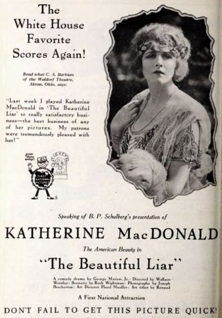 The Beautiful Liar 1921 Cast And Crew Trivia Quotes Photos News And Videos Famousfix