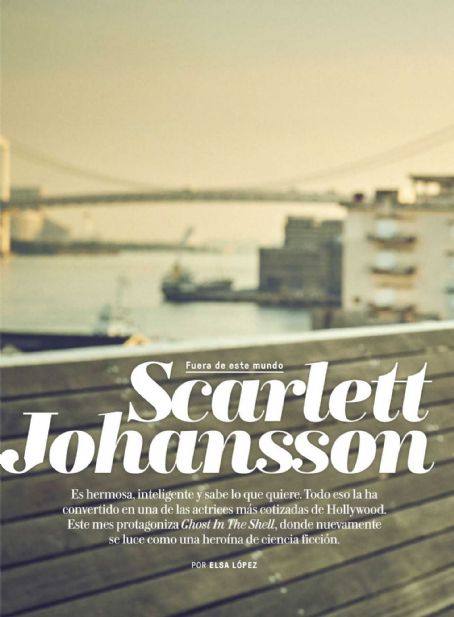 Scarlett Johansson - Glamour Magazine Pictorial [Mexico] (April 2017)