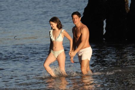 Ciara Bravo – On the set of upcoming project on the beach in Malibu
