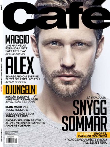Cafe Magazine Cover [Sweden] (August 2016)