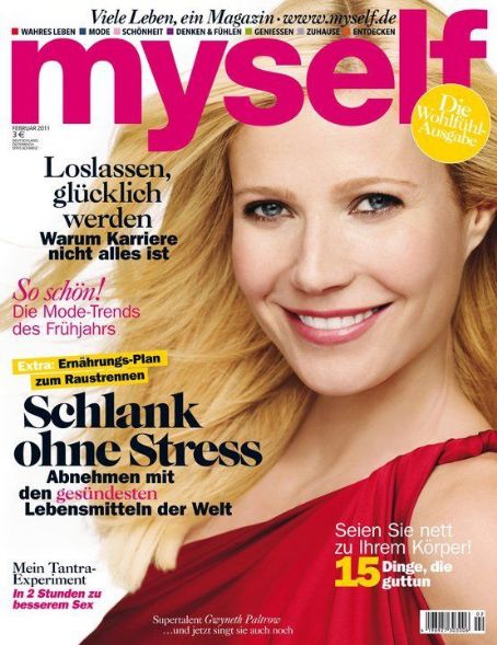 Gwyneth Paltrow, Myself Magazine February 2011 Cover Photo - Germany