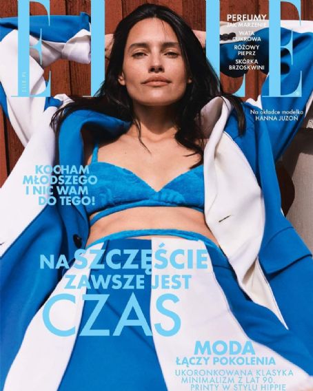 Hanna Juzon - Elle Magazine Cover [Poland] (August 2022)