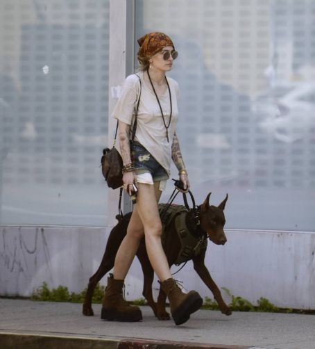 Paris Jackson – Leaves the Costes restaurant in Paris during Fashion