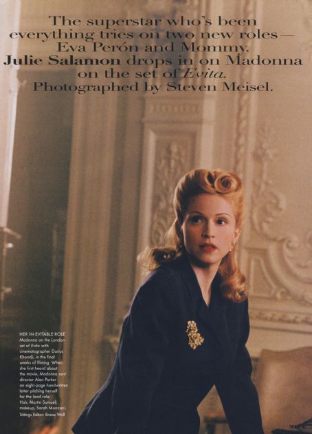 Madonna - Vogue Magazine Pictorial [United States] (October 1996)