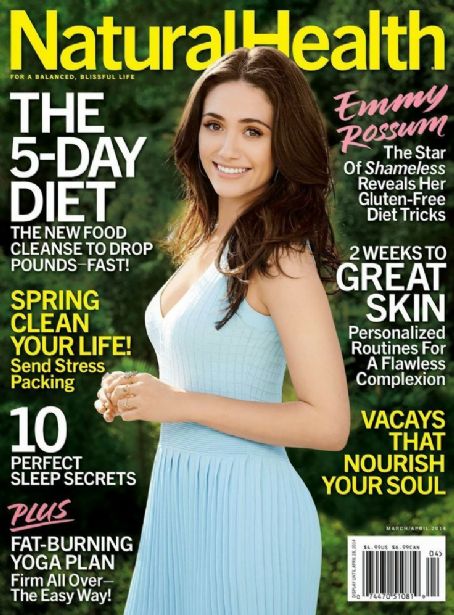 Emmy Rossum - Natural Health Magazine Cover [United States] (April 2014)