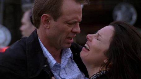 Fran Drescher and Michael Biehn