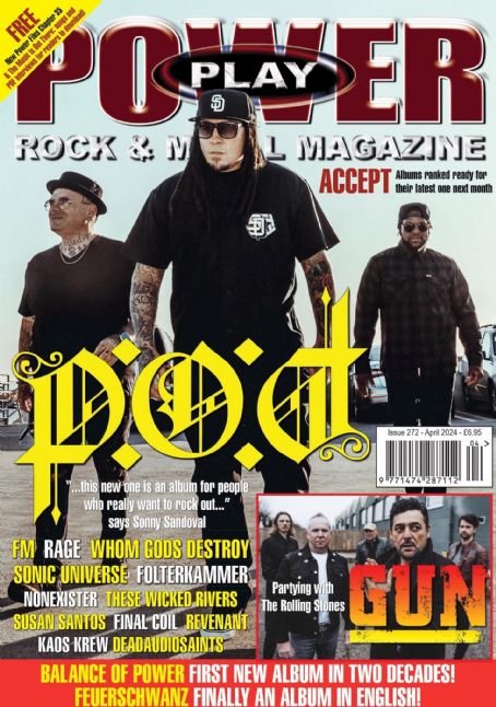 P.O.D., Sonny Sandoval, Traa Daniels, Marcos Curiel, Power Play ...