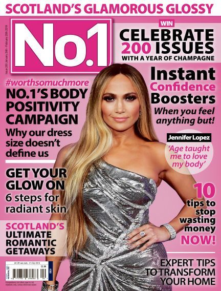 Jennifer Lopez - No.1 Magazine Cover [United Kingdom] (24 January 2019)