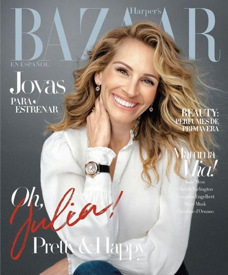 Julia Roberts - Harper's Bazaar Magazine Cover [Mexico] (May 2021)