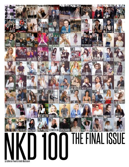 Ashley Rickards - NKD Magazine Cover [United States] (October 2019)