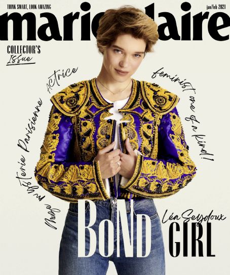 Léa Seydoux - Marie Claire Magazine Cover [Netherlands] (January 2021)