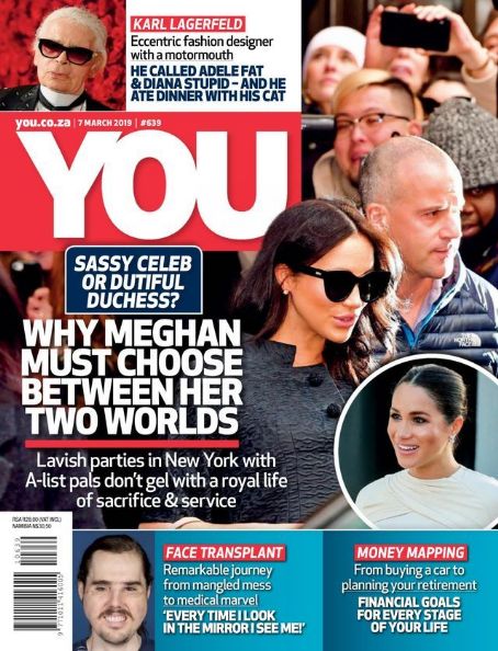 Meghan Markle - You Magazine Cover [South Africa] (7 March 2019)