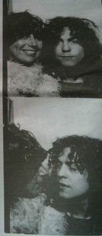 Marc Bolan and Barbara Nessim