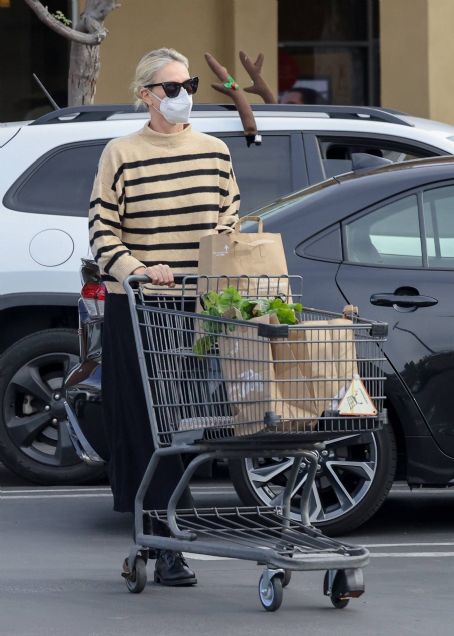 Charlize Theron – Shopping ahead of Christmas at Gelson’s Market in Studio City
