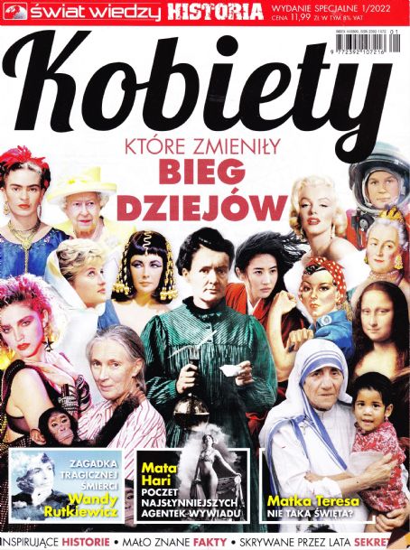 Marilyn Monroe - Kobiety, ktore zmienily bieg dziejow Magazine Cover [Poland] (May 2022)