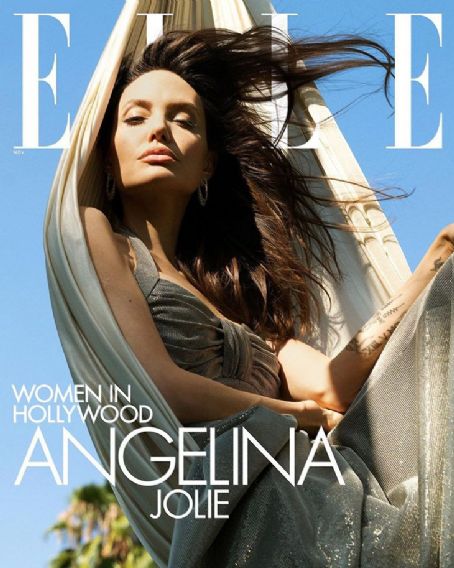 Angelina Jolie - Elle Magazine Cover [United States] (November 2021)