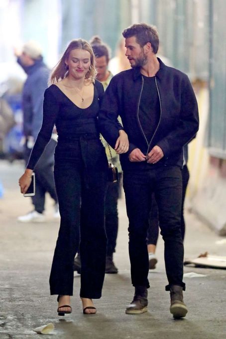Maddison Brown and Liam Hemsworth – Night out together in New York City