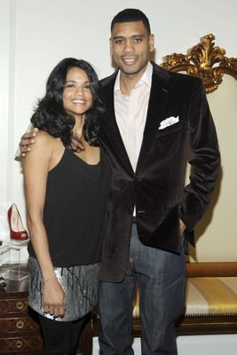 ALLAN HOUSTON and wife TAMARA arriving at the premiere of Warner Bros.  Pictures The Informant! at