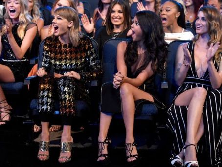 Selena Gomez in the audience at the 2015 MTV Video Music Awards at Microsoft Theater on August 30, 2015 in Los Angeles, California