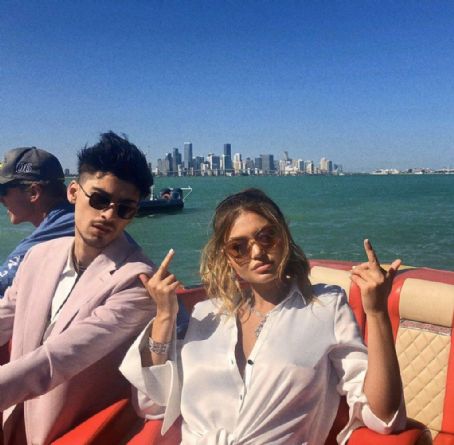 Sofia Jamora and Zayn Malik