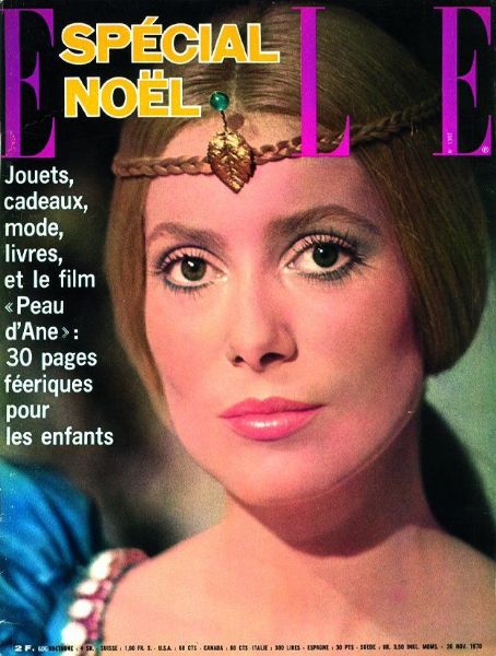 Catherine Deneuve - Elle Magazine Cover [France] (30 November 1970)