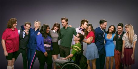 Kevin McHale (actor) and Amber Riley
