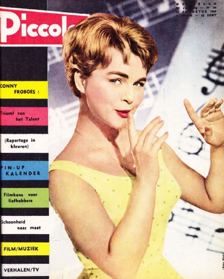 Cornelia Froboess, Piccolo Magazine 25 August 1960 Cover Photo - Belgium