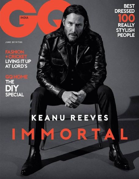 Keanu Reeves Gq Magazine June 2019 Cover Photo India 5370