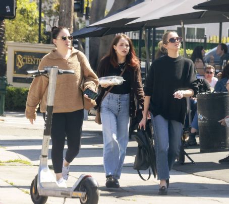 Stassi Schroeder – Seen with friends over lunch in Los Feliz