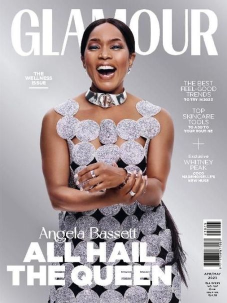 Angela Bassett, Glamour Magazine April 2023 Cover Photo - South Africa