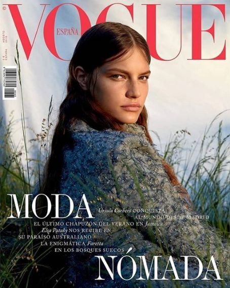 Faretta Radic, Vogue Magazine August 2018 Cover Photo - Spain