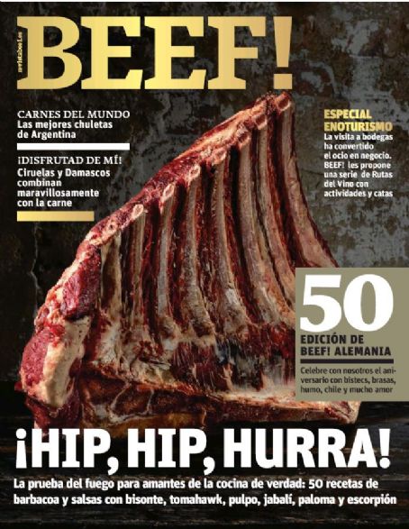 Beef! Magazine June 2019 Cover Photo - Spain