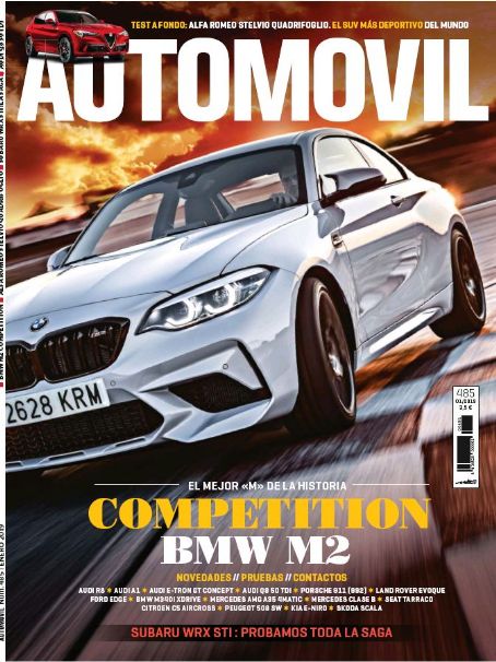 Automovil Magazine January 2019 Cover Photo Spain