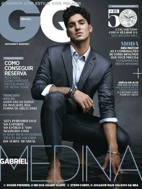 Gabriel Medina Gq Magazine June 2017 Cover Photo Brazil