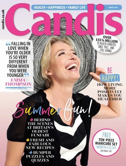 Emma Thompson - Candis Magazine Cover [United States] (August 2019)