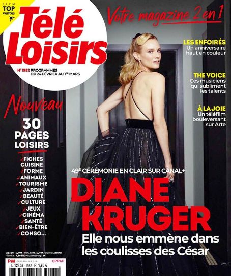 Diane Kruger - Tele Loisirs Magazine Cover [France] (24 February 2024)