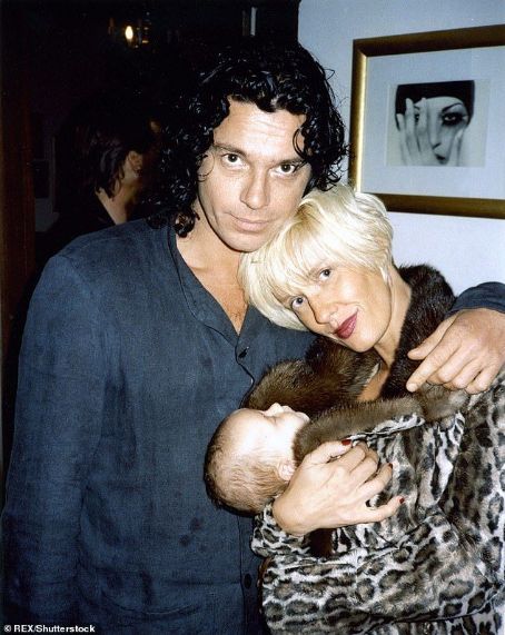 Michael Hutchence, Paula Yates and their daughter Tiger Lily