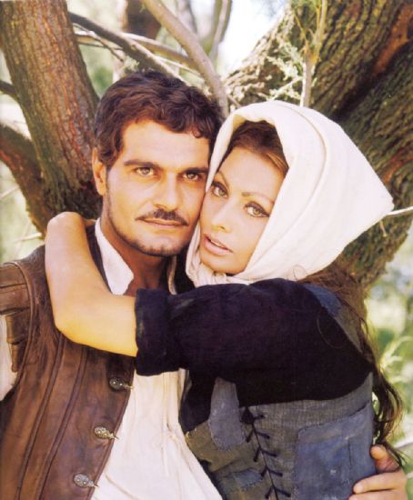 Sophia Loren and Omar Sharif