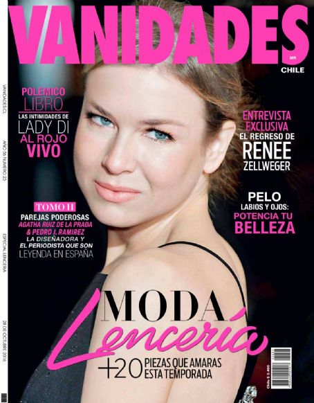 Renée Zellweger - Vanidades Magazine Cover [Chile] (28 October 2016)