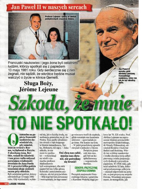 Pope John Paul II - Ludzie i Wiara Magazine Pictorial [Poland] (April 2024)