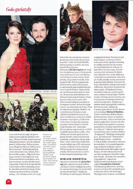Game of Thrones - Gala Magazine Pictorial [Poland] (27 May 2019)