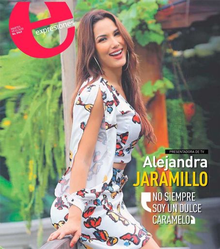 Alejandra Jaramillo Expresiones Magazine Cover Ecuador 17