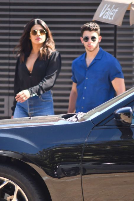 Priyanka Chopra and Nick Jonas – Leaving Nobu in Malibu - FamousFix