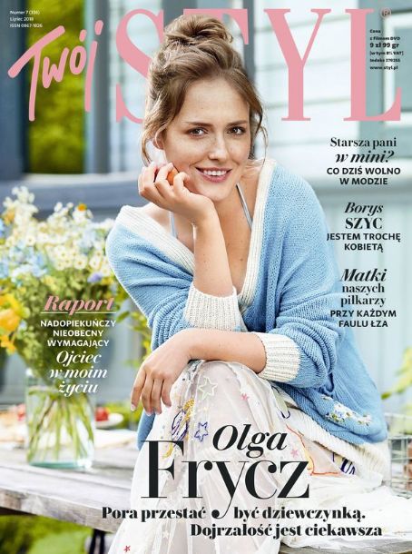 Olga Frycz Twoj Styl Magazine July 2018 Cover Photo Poland